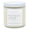 Midnight Amber - 16 oz Clear Jar