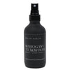 Mahogany Teakwood- 4 oz Black Glass Room + Linen Spray