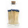 Navy Blue Small Safety Matches - Apothecary Jar