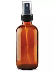 4 oz Amber Glass Spray Bottle *Empty*