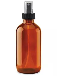 8 oz Amber Glass Spray Bottle *Empty*
