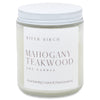 Mahogany Teakwood - Clear Jar
