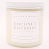 Coconut Bourbon - 16 oz Clear Jar