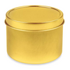 6 oz Gold Tin - Soy Candle - Sample