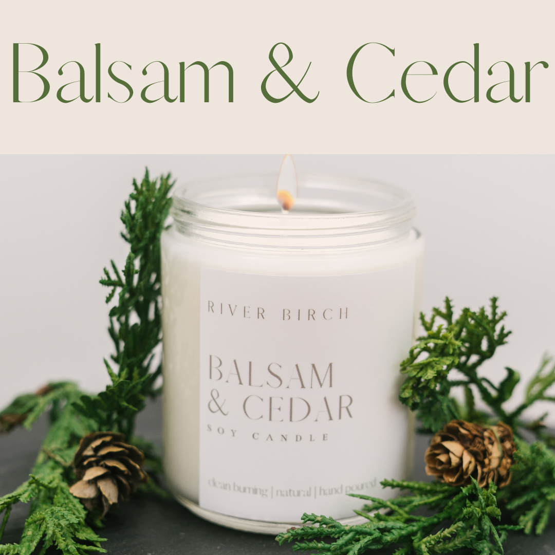 Balsam & Cedar - Clear Jar
