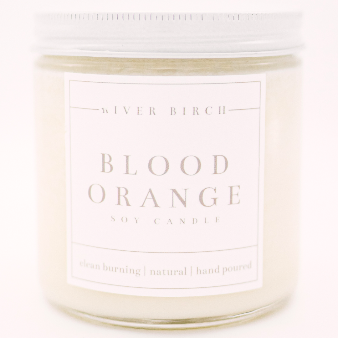 Blood Orange - 16 oz Clear Jar