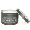 Dark Cedar - 8oz Black Tin