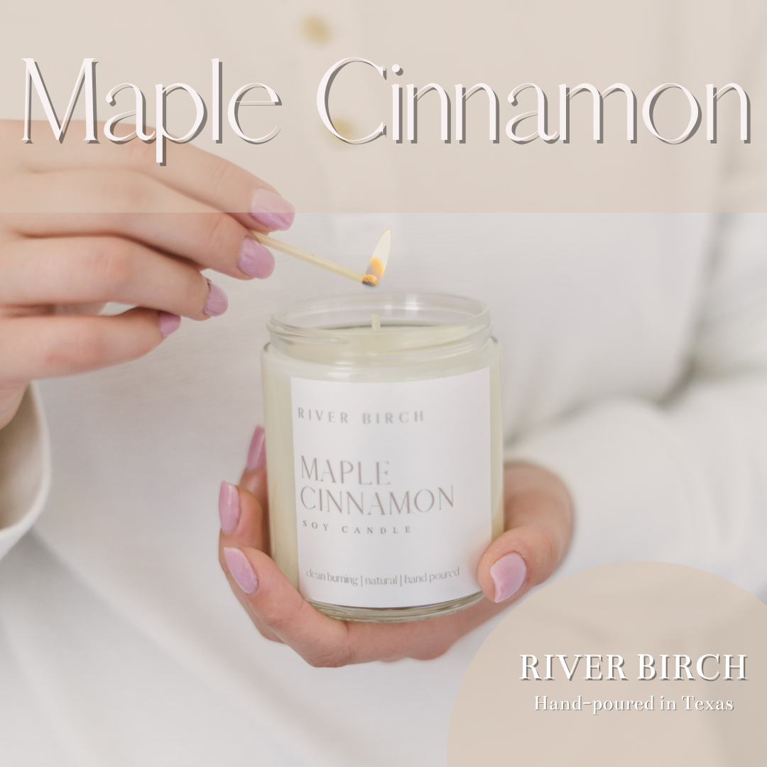 Maple Cinnamon - Clear Jar