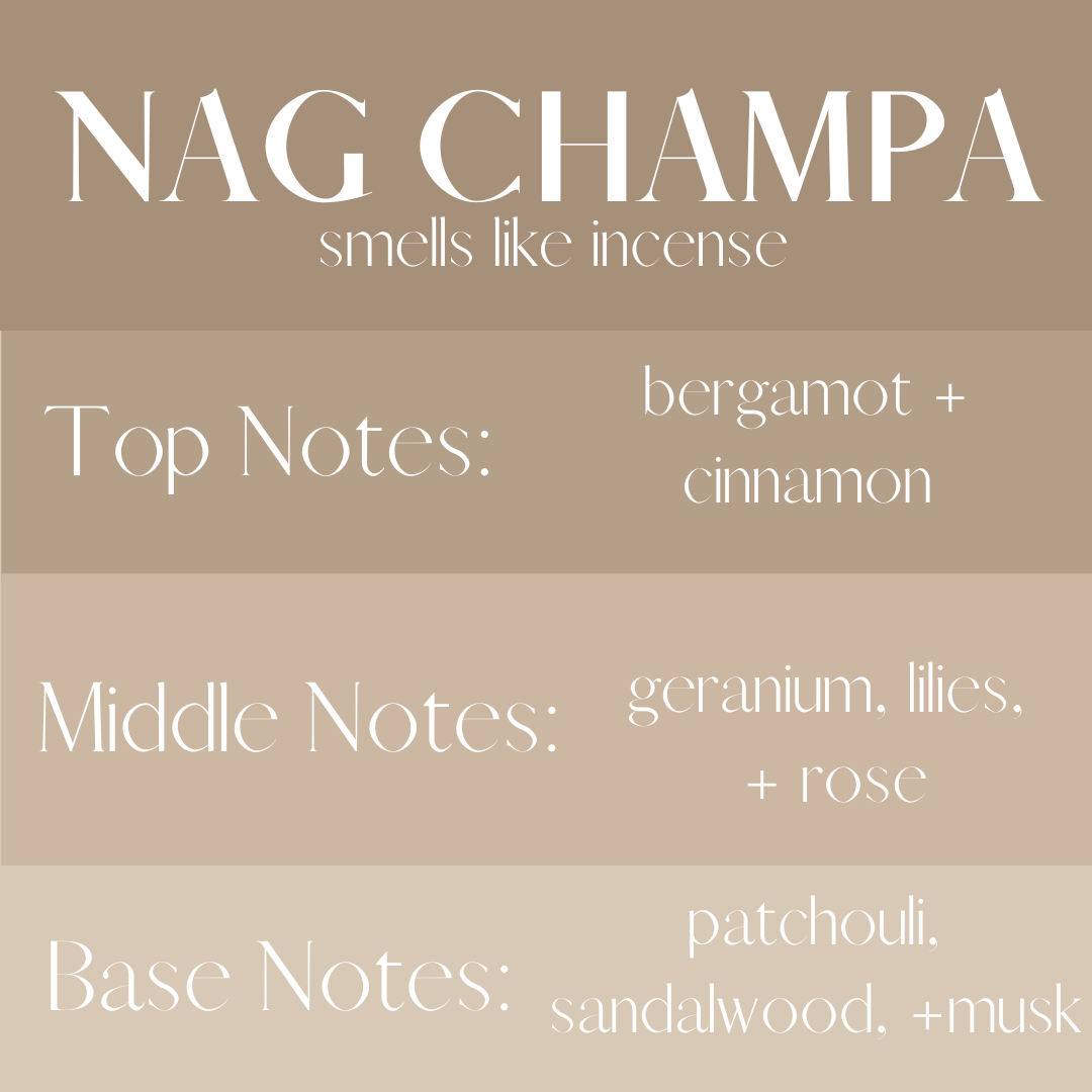 Nag Champa -  4 oz Amber Glass Room + Linen Spray