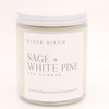 Sage + White Pine - Clear Jar