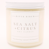 Sea Salt + Citrus - 16 oz Clear Jar