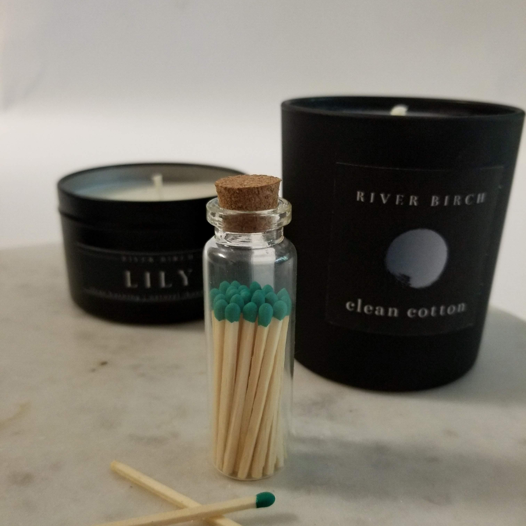 Teal Tip Matches