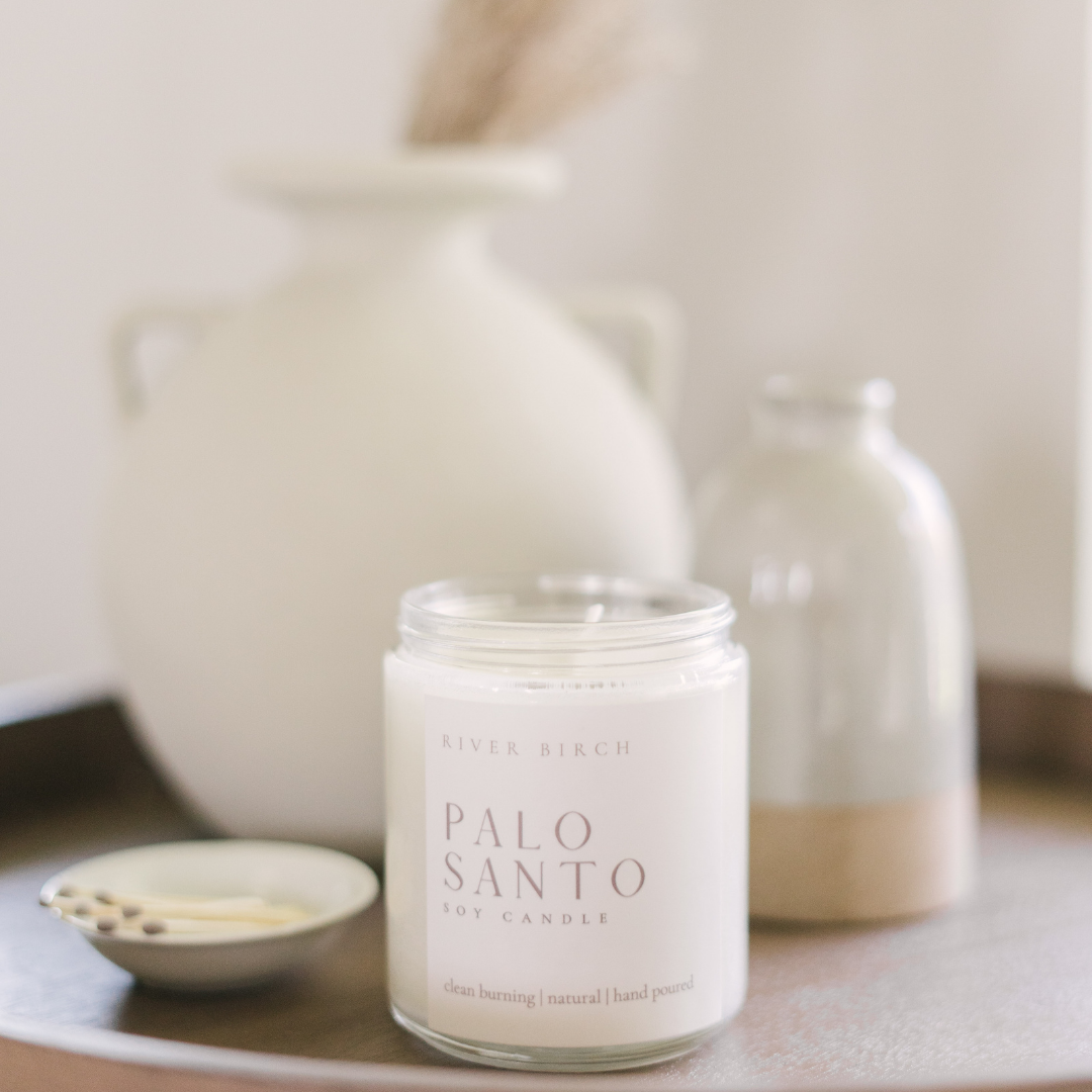 Palo Santo - Clear Jar