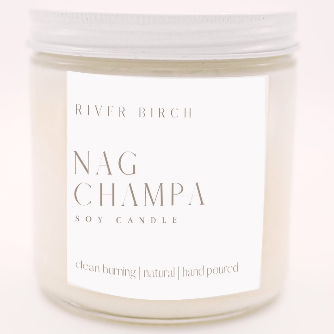 Nag Champa - 16 oz Clear Jar